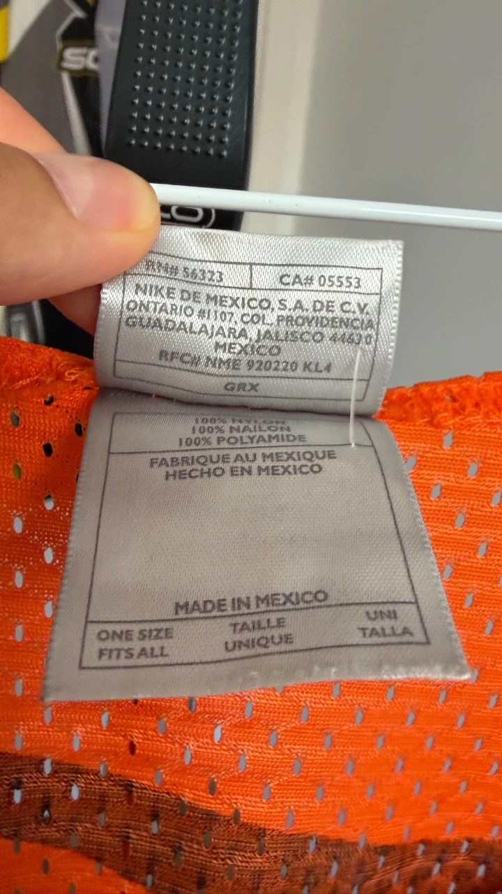 Camiseta de tirantes Nike vintage laranja oversize – photo 5